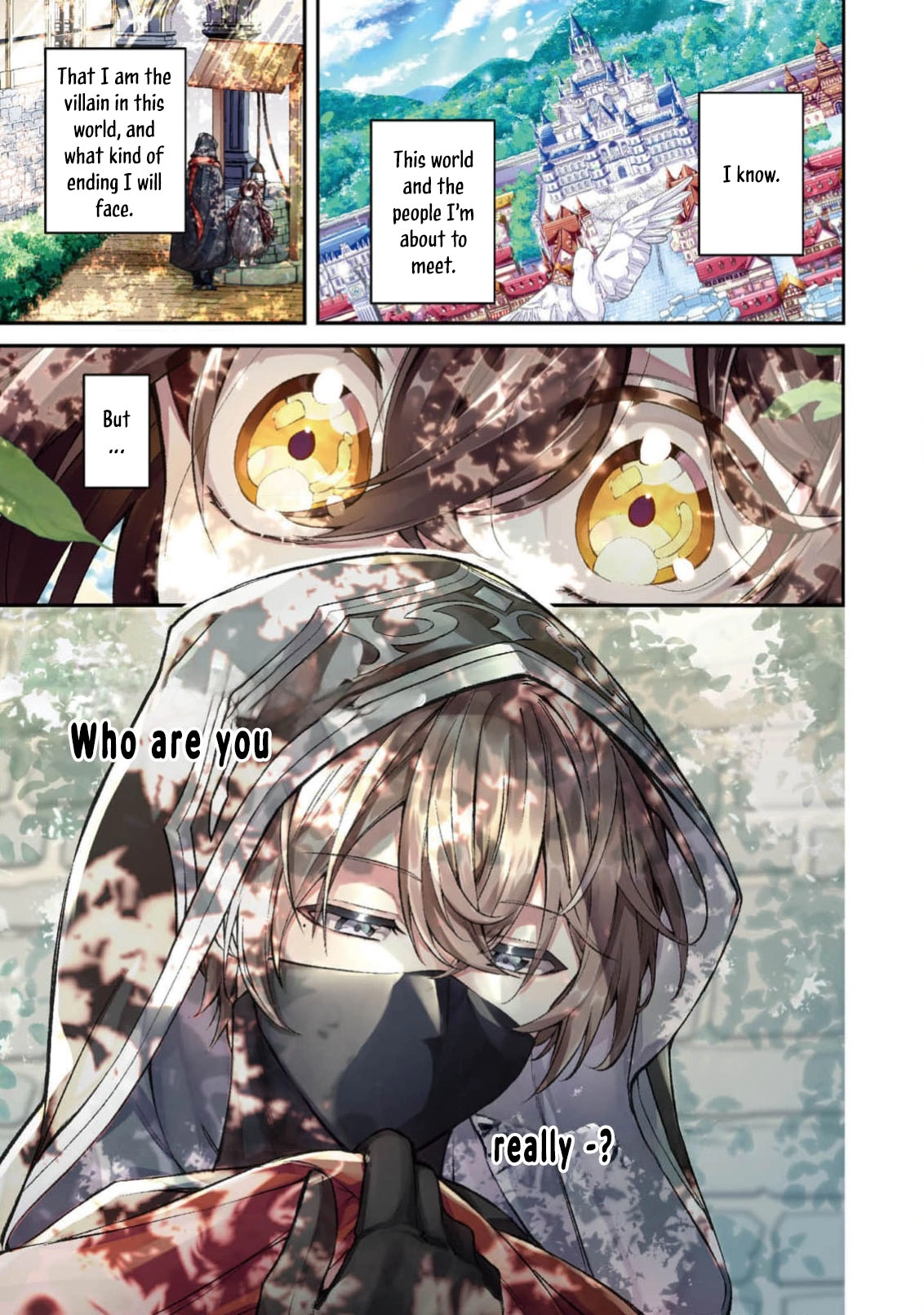 I Reincarnated as the Villainess Princess, but the Hidden Character Isn’t Hidden. In a World Where Light Shines, With You Chapter 1 Page 3